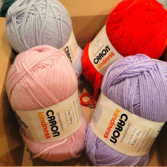 Caron Office New Caron Kindness Yarn Bundle Of 4 Poshmark